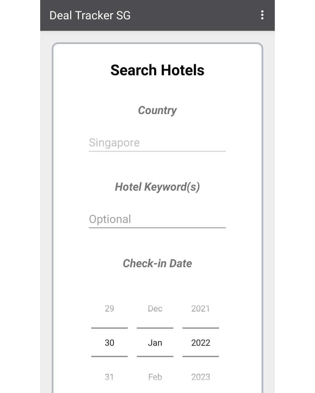 hotels price tracker singapore